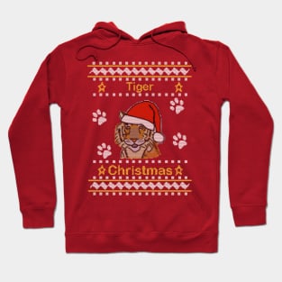 Ugly Christmas Sweaters Tiger Hoodie